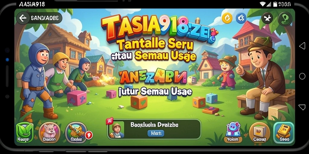 Gameplay ASIA918 yang menantang dan menarik di layar.