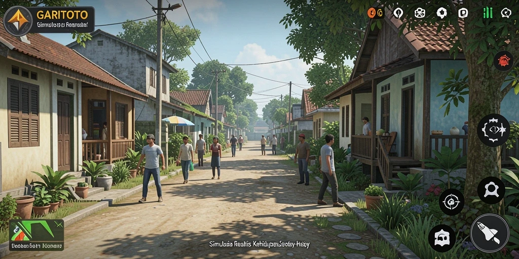 Tangkapan layar menunjukkan gameplay GARITOTO yang realistis dan interaktif.