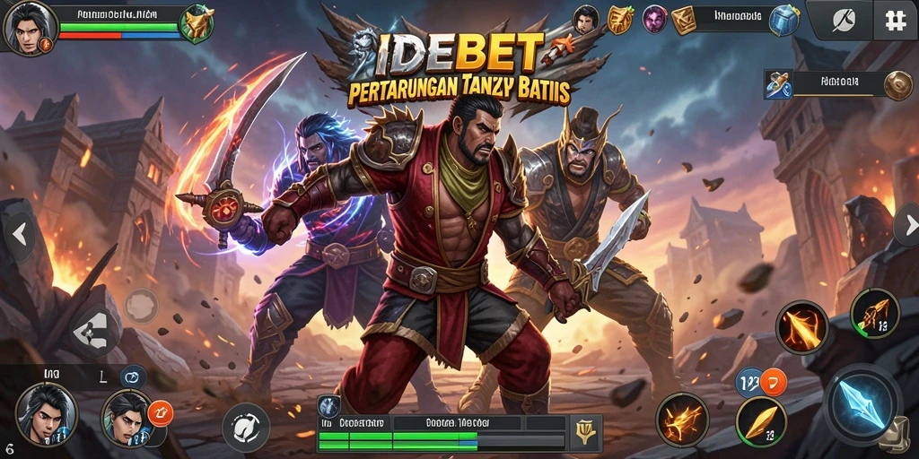 Tampilkan aksi pertarungan seru di IDEBET dengan grafis menakjubkan.