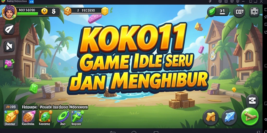 Screenshot permainan KOKO11 yang menunjukkan gameplay yang menarik dan interaktif.