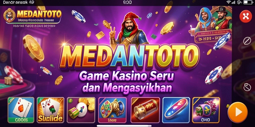 Screenshot MEDANTOTO menampilkan gameplay menarik dan grafis yang memukau.