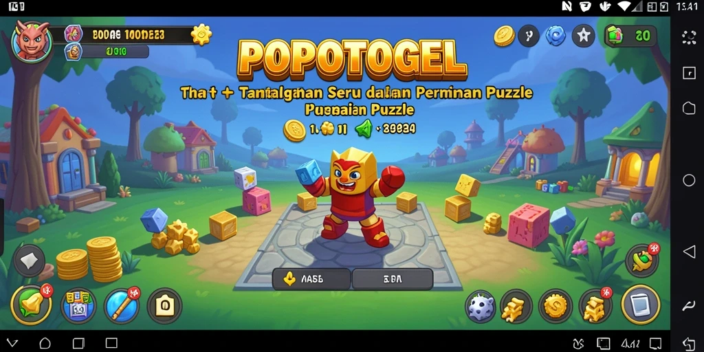 Tampilan gameplay seru dan penuh tantangan di <strong>POPOTOGEL</strong>