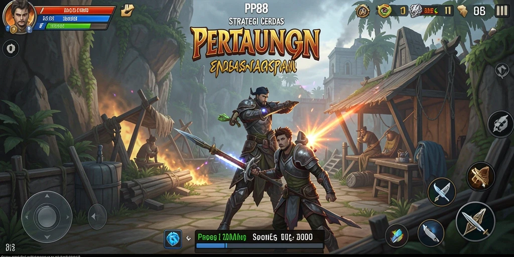 Tampilan gameplay PP88 yang menegangkan dan penuh strategi.